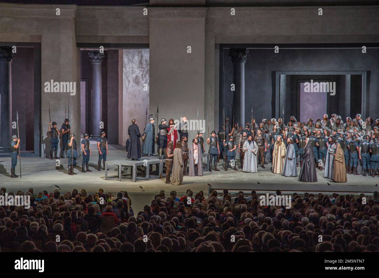 Scena, Oberammergau Passion Play 2022 Foto Stock