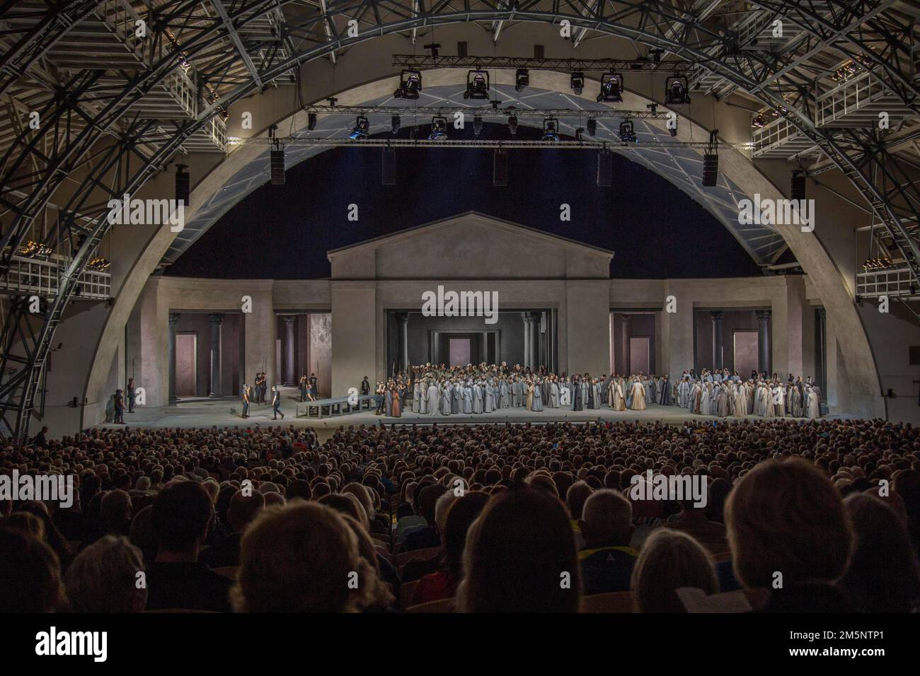 Scena, Oberammergau Passion Play 2022 Foto Stock
