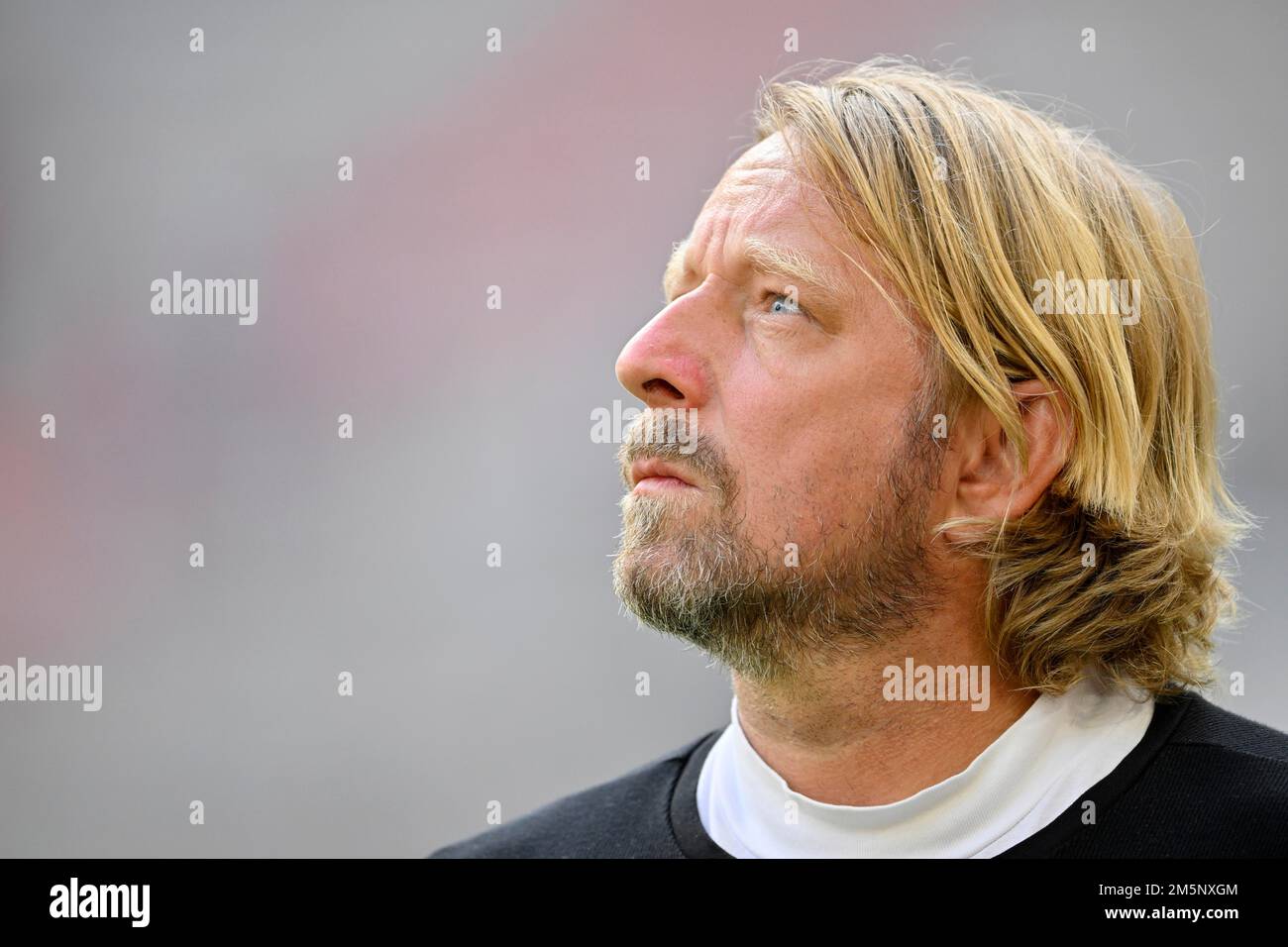 Direttore sportivo Sven Mislintat VfB Stuttgart, Allianz Arena, Monaco, Baviera, Germania Foto Stock