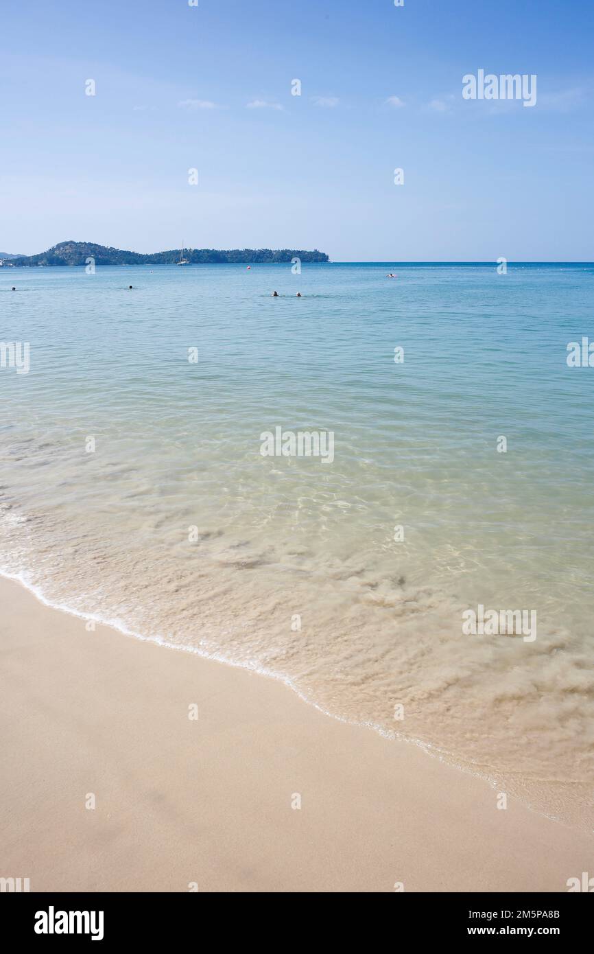 L'isola tailandese di phuket mare spiaggia Foto Stock