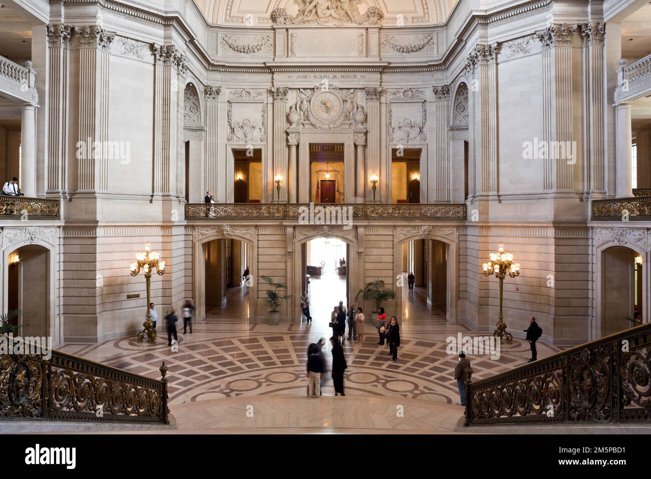 Il corridoio di città Foto Stock