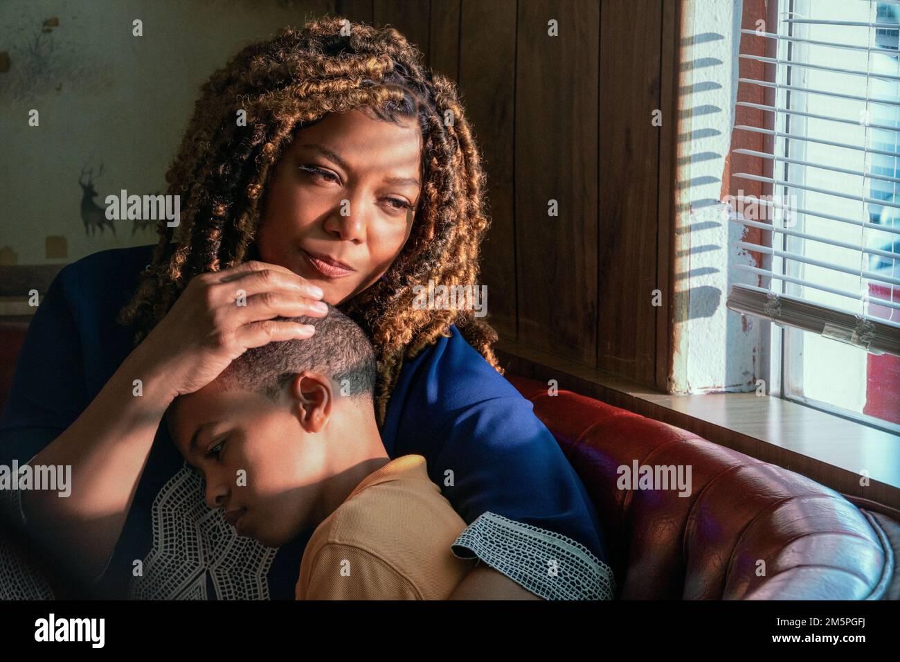Fine della strada Queen Latifah & Shaun Dixon Foto Stock