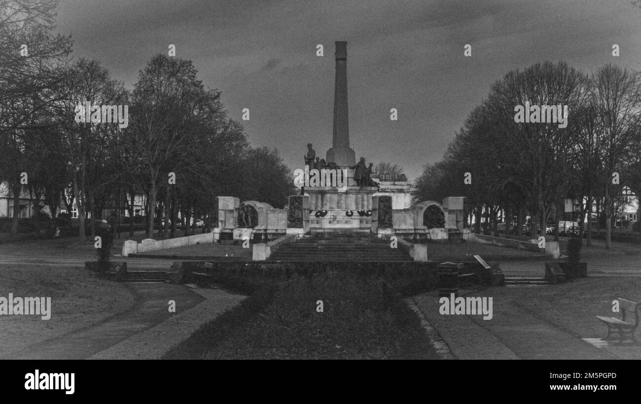 Port Sunlight Foto Stock