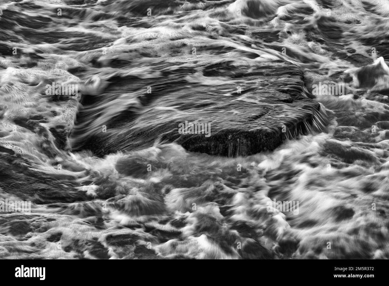 Onde in movimento Foto Stock