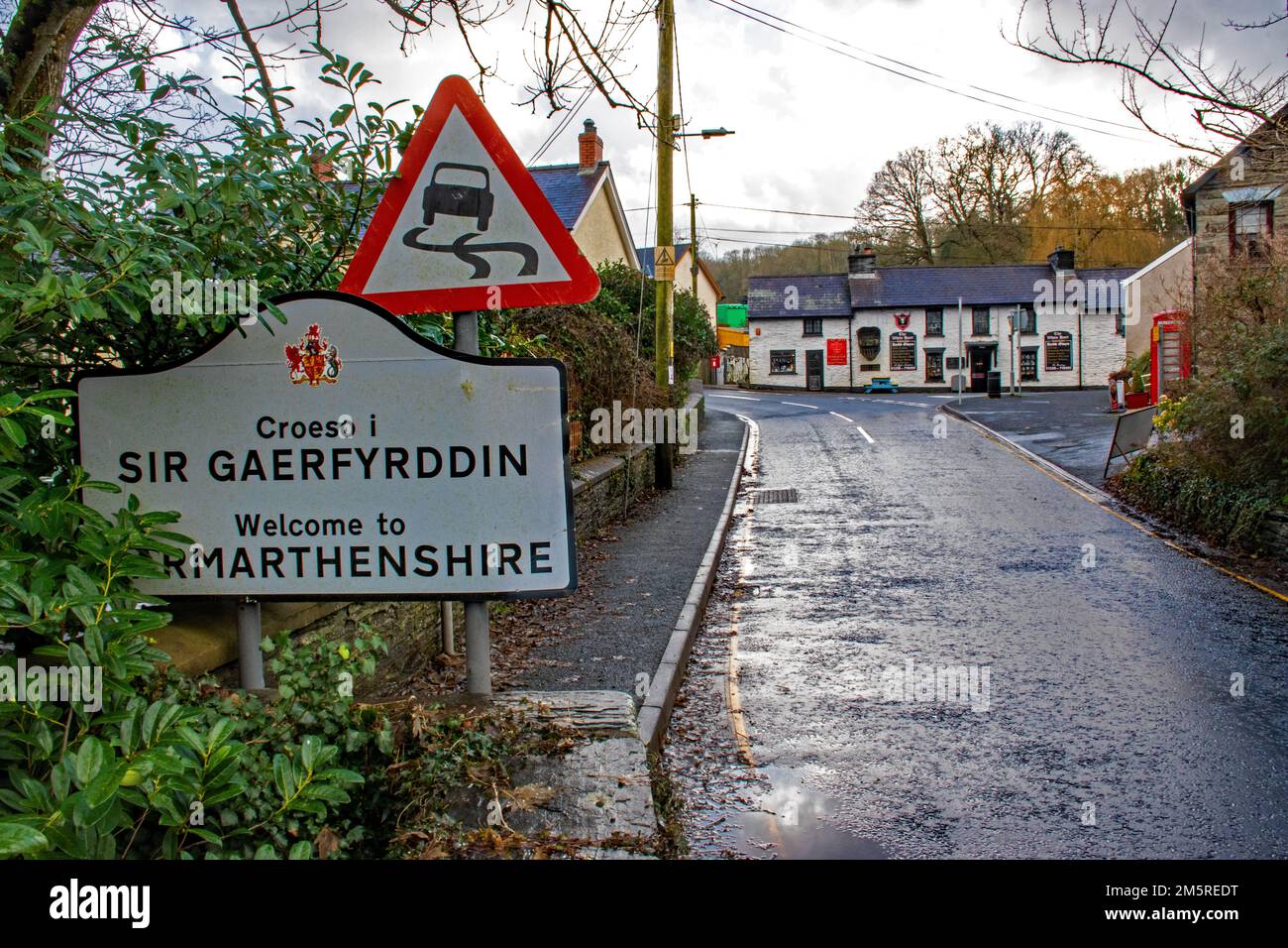 Cenarth Bridge , Ceredigion, Galles occidentale. REGNO UNITO Foto Stock