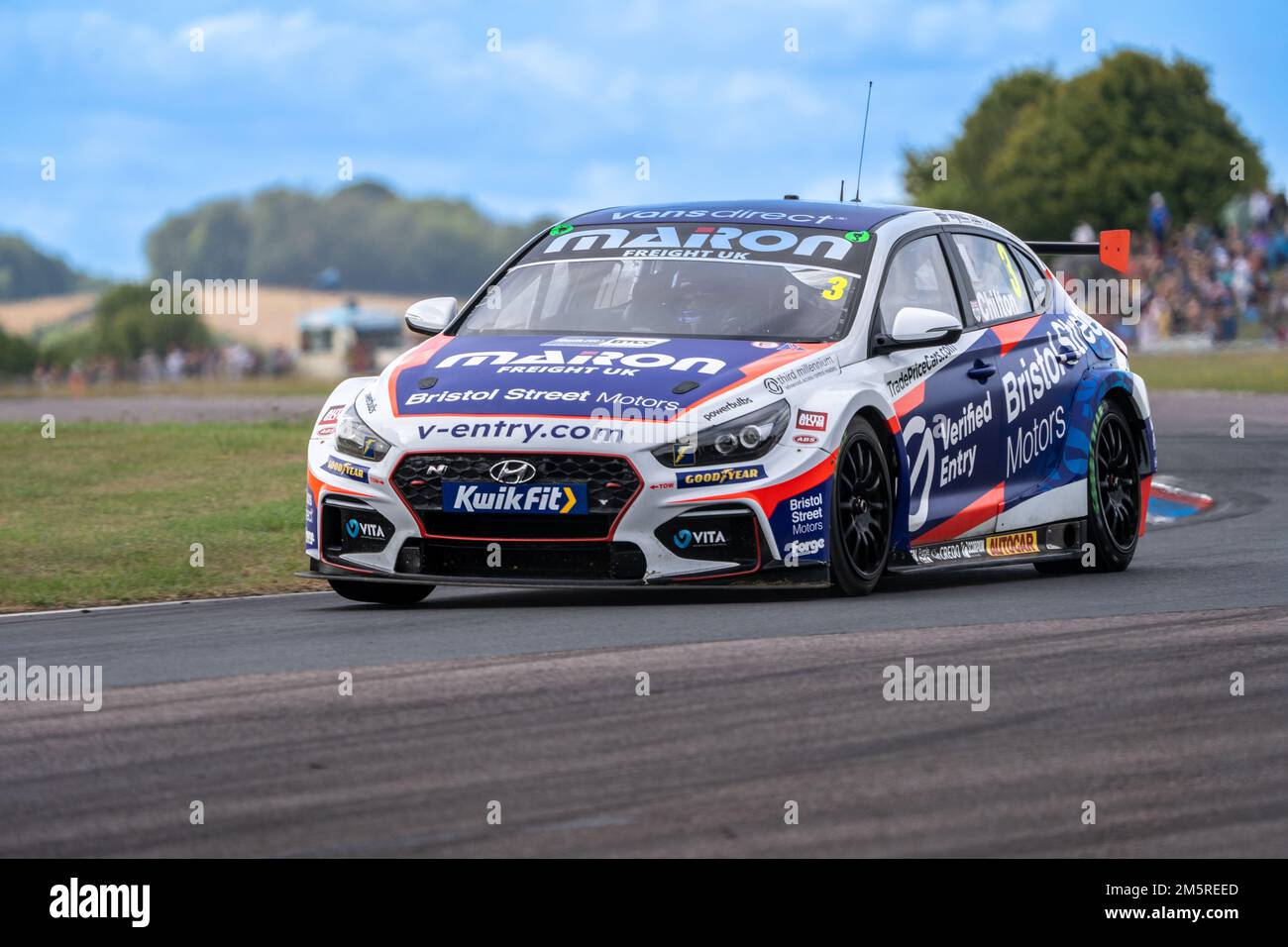 BTCC British Touring Car Championship Truxton Round 22 Foto Stock