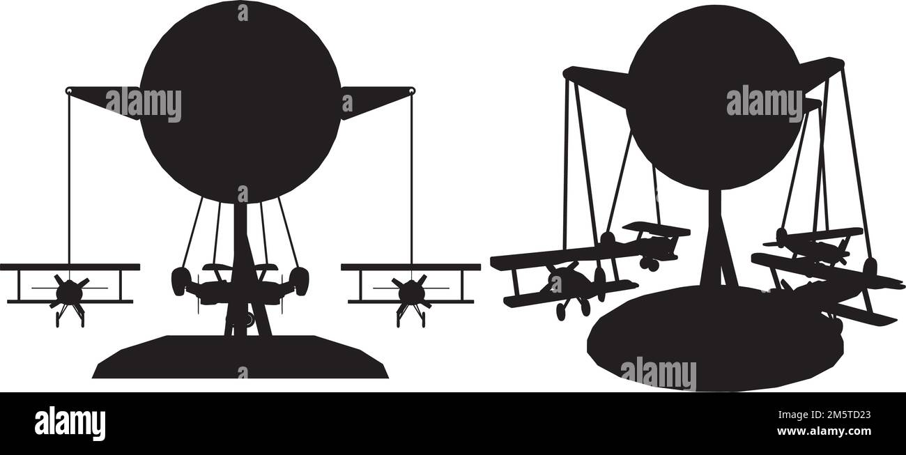 Vettore carosello. Illustrazione isolata su sfondo bianco. Illustrazione vettoriale di Un carosello. Illustrazione Vettoriale