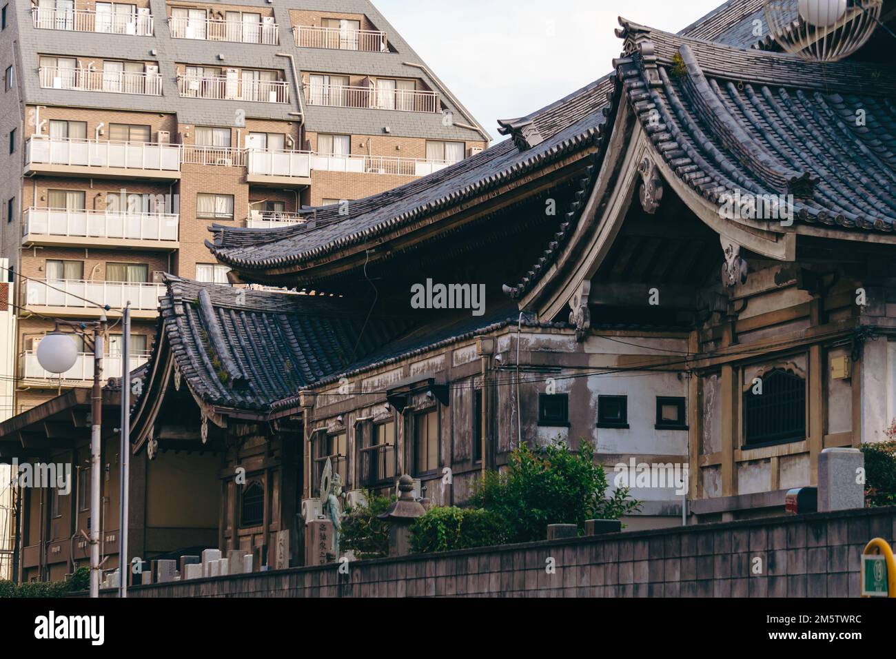 Tempio Higashi Honganji, Taito, Asakusa Foto Stock