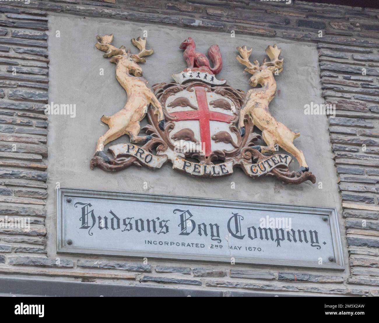 Hudson Bay Company Banff National Park Canada Foto Stock