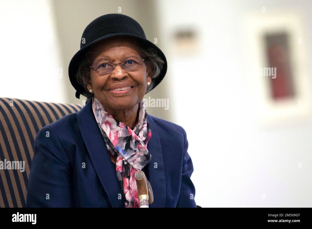 Gladys West. Ritratto del matematico americano, Gladys Mae West (1930) nel 2018.. Foto Stock