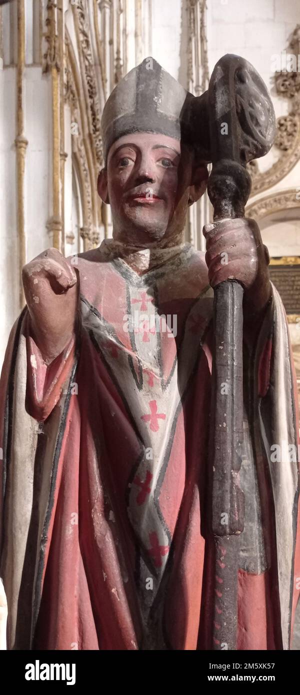 La Catedral Nueva de Salamanca ou Nouvelle cathédrale de Salamanque placée sous l'invocation de l'Assomption de la Vierge, est, avec l'ancienne catéd Foto Stock