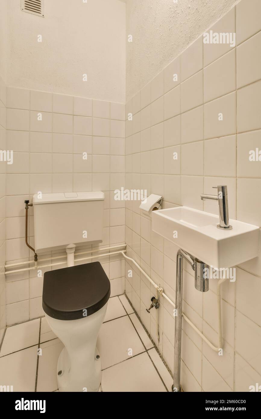 Decorazione della parete della toilette immagini e fotografie stock ad alta  risoluzione - Alamy