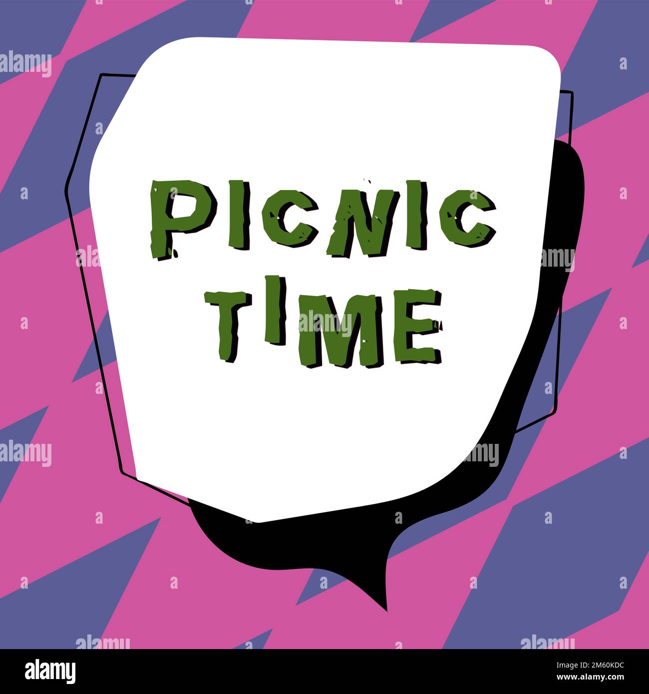 Ispirazione mostrando segno tempo picnic. Concetto che significa periodo in  cui il pasto viene consumato all'aperto come parte di un'escursione Foto  stock - Alamy