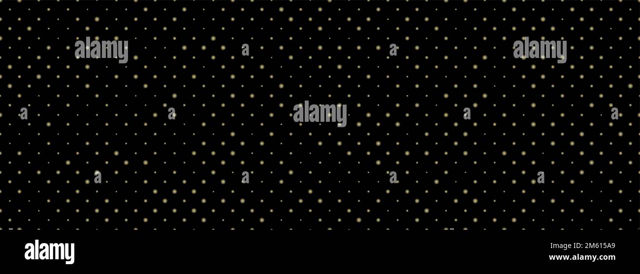 Motivo senza cuciture con bagliore dorato. Elegante modello di sfondo per saluti, feste, banner, poster da cartolina e design creativo Illustrazione Vettoriale