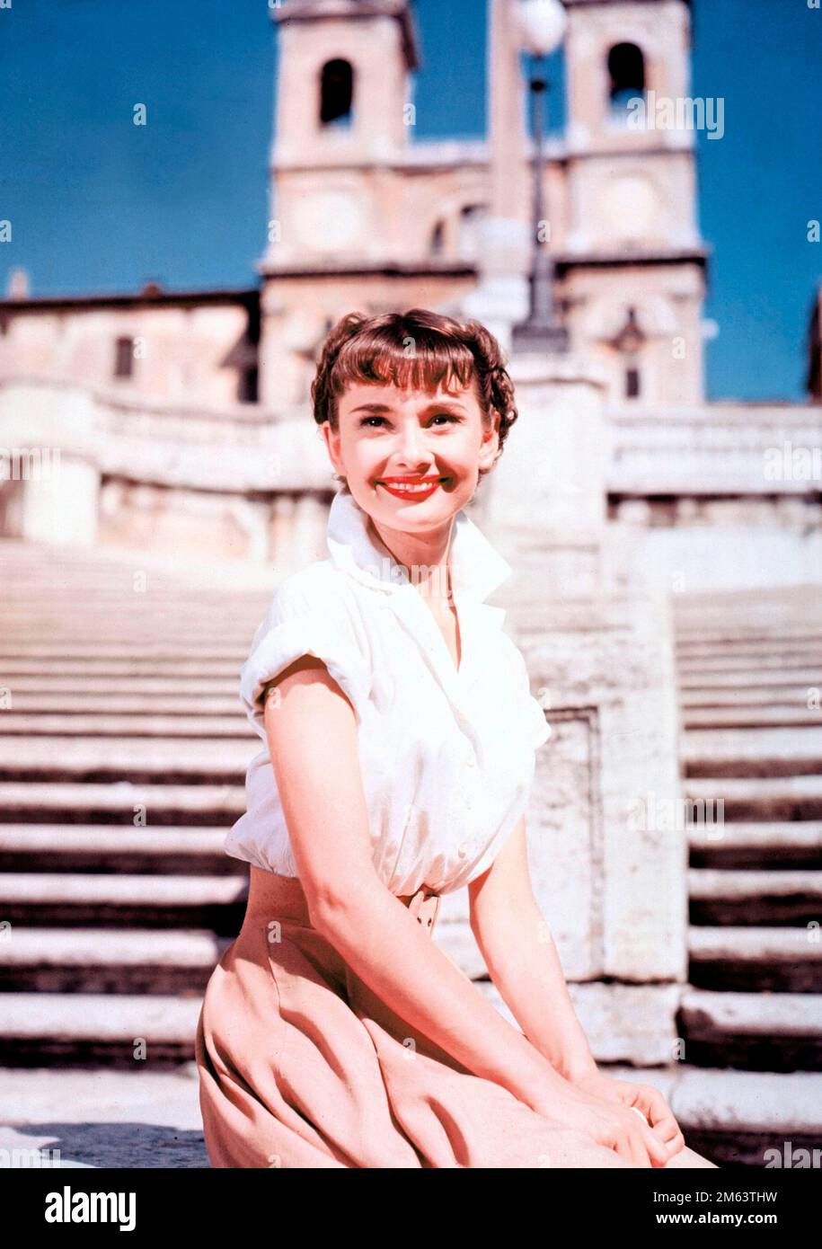 ROMAN HOLIDAY (1953), diretto da WILLIAM WYLER. Credit: FOTO DI PARAMOUNT / Album Foto Stock