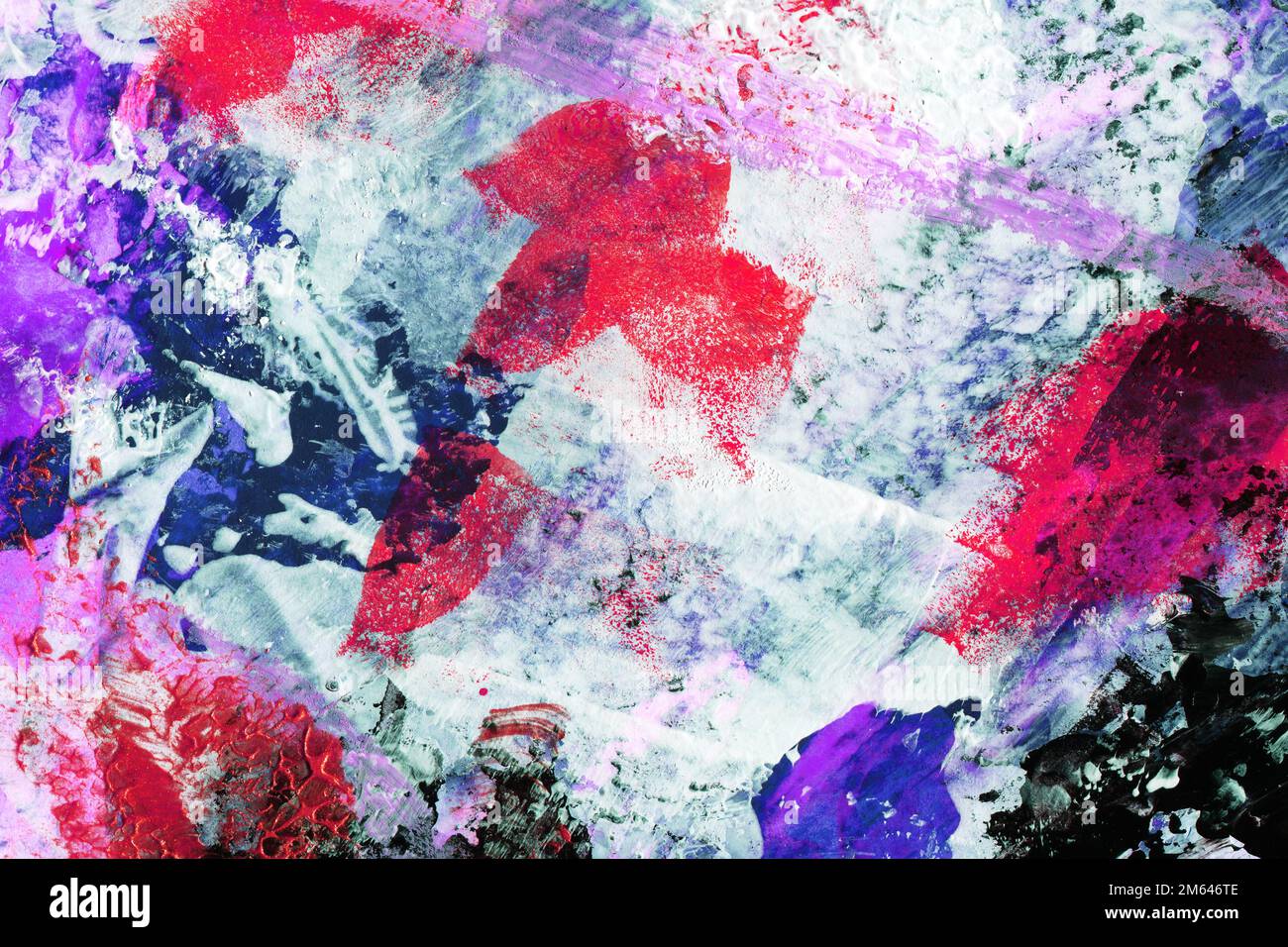 Tessuto acrilico multicolore astratto disegnato a mano. Sfondo colorato  Foto stock - Alamy
