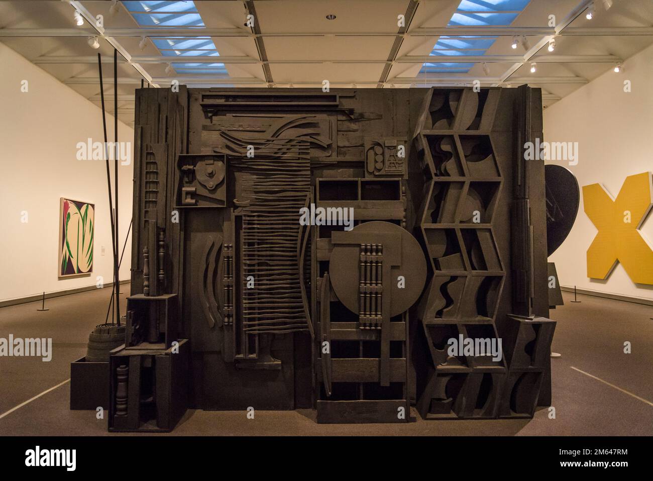 Louise Nevelson Sculpture Mrs. N's Palace, 1964-77, Metropolitan Museum of Art, New York City, USA Foto Stock