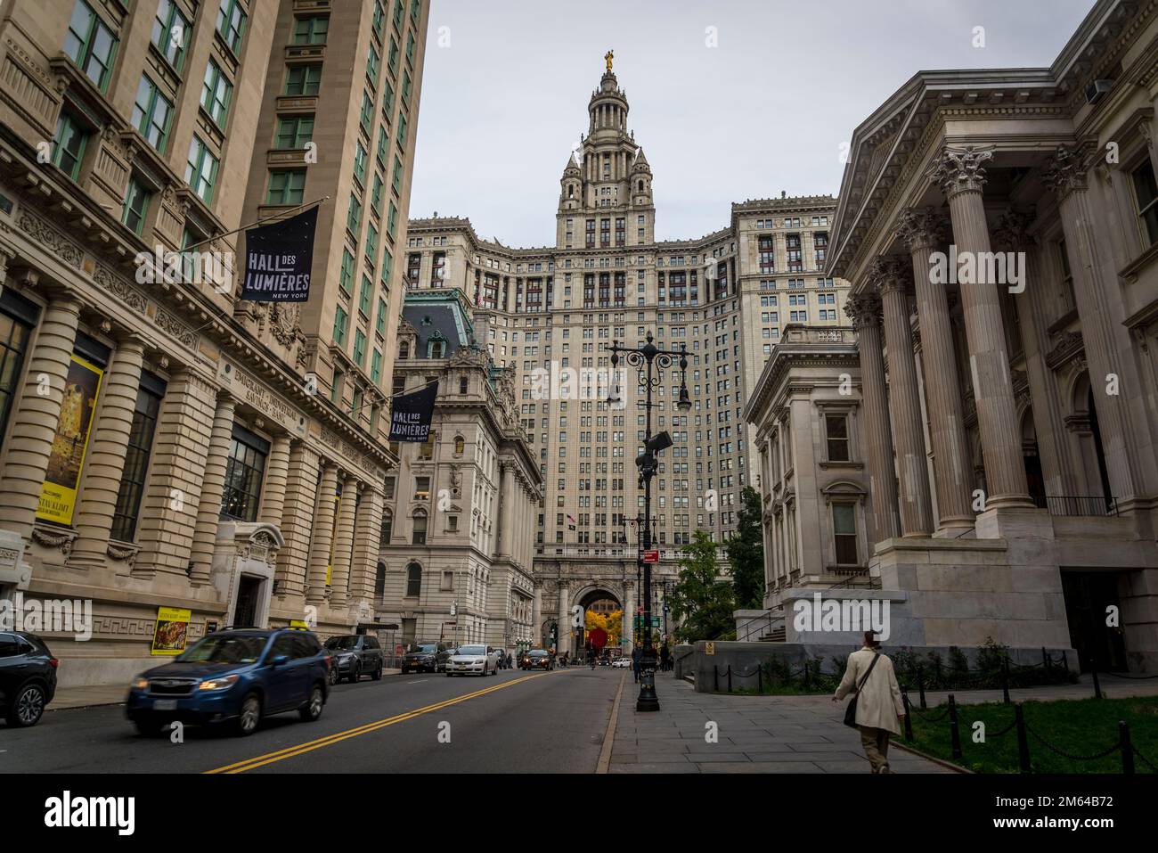 City Hall Station, Chambers Street, New York City, Stati Uniti Foto Stock