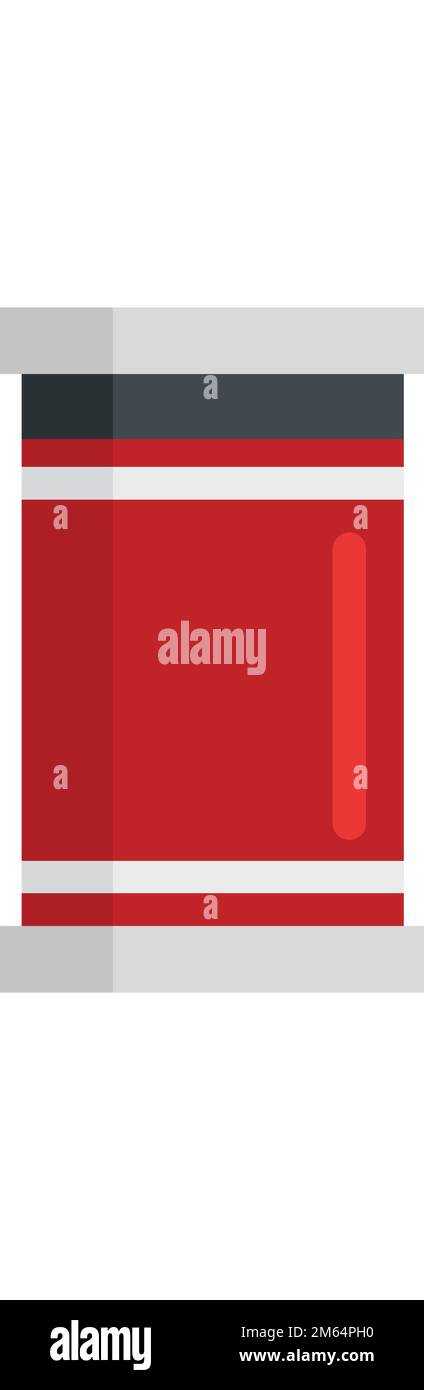 Vettore piatto icona diodo elettronico. Componente elettrico. Lampadina a LED isolata Illustrazione Vettoriale