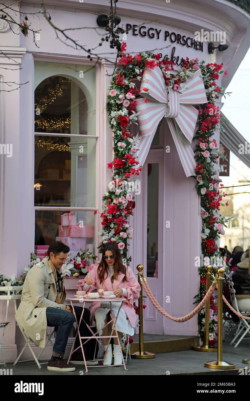 Peggy Porschen, panetteria artigianale Foto Stock