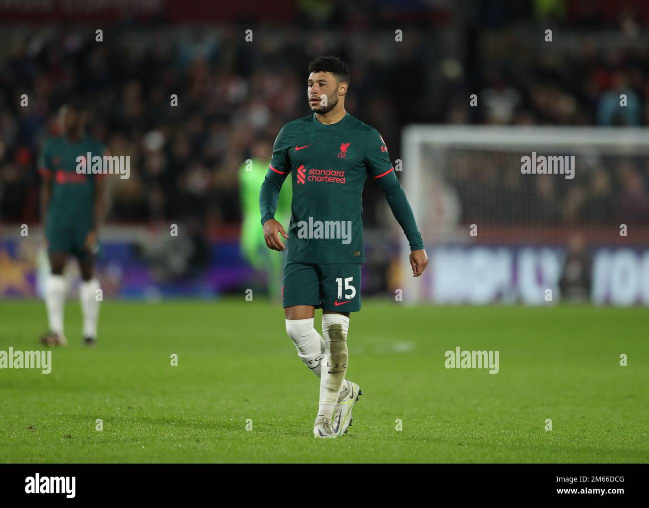 Brentford, Londra, Regno Unito. Brentford, Londra, Regno Unito. 2nd gennaio 2023; GTECH Community Stadium, Brentford, Londra, Inghilterra; Premier League Football, Brentford vs Liverpool; Alex Oxlade-Chamberlain di Liverpool Credit: Action Plus Sports Images/Alamy Live News Foto Stock