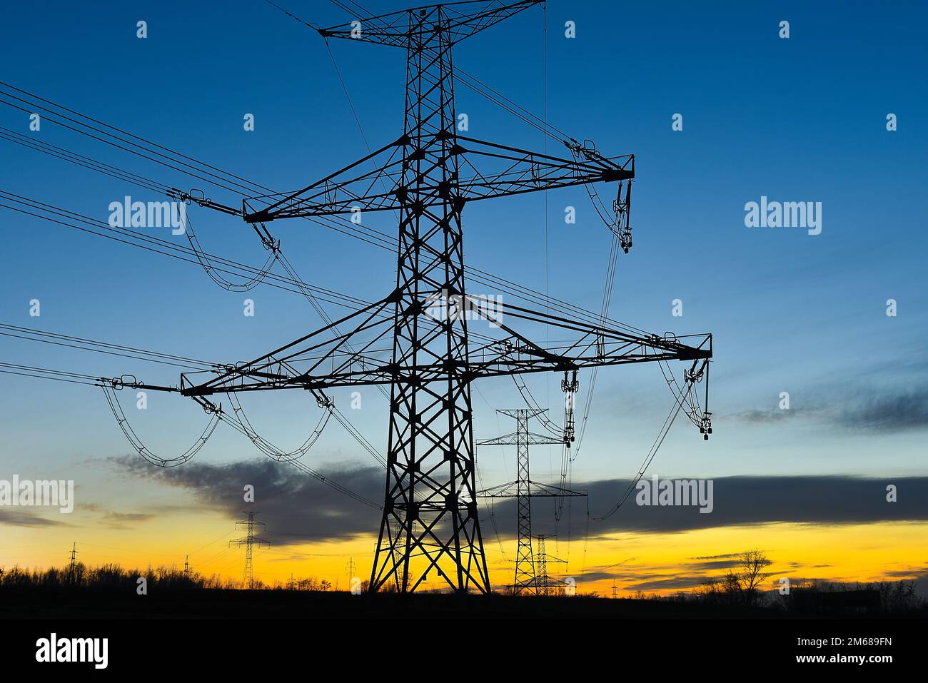 L'anno 2022 nel settore dell'energia è stato influenzato dalla guerra in Ucraina, che ha dimostrato la dipendenza della Repubblica Ceca dalle forniture di energia dalla Russia e ha portato a un Foto Stock
