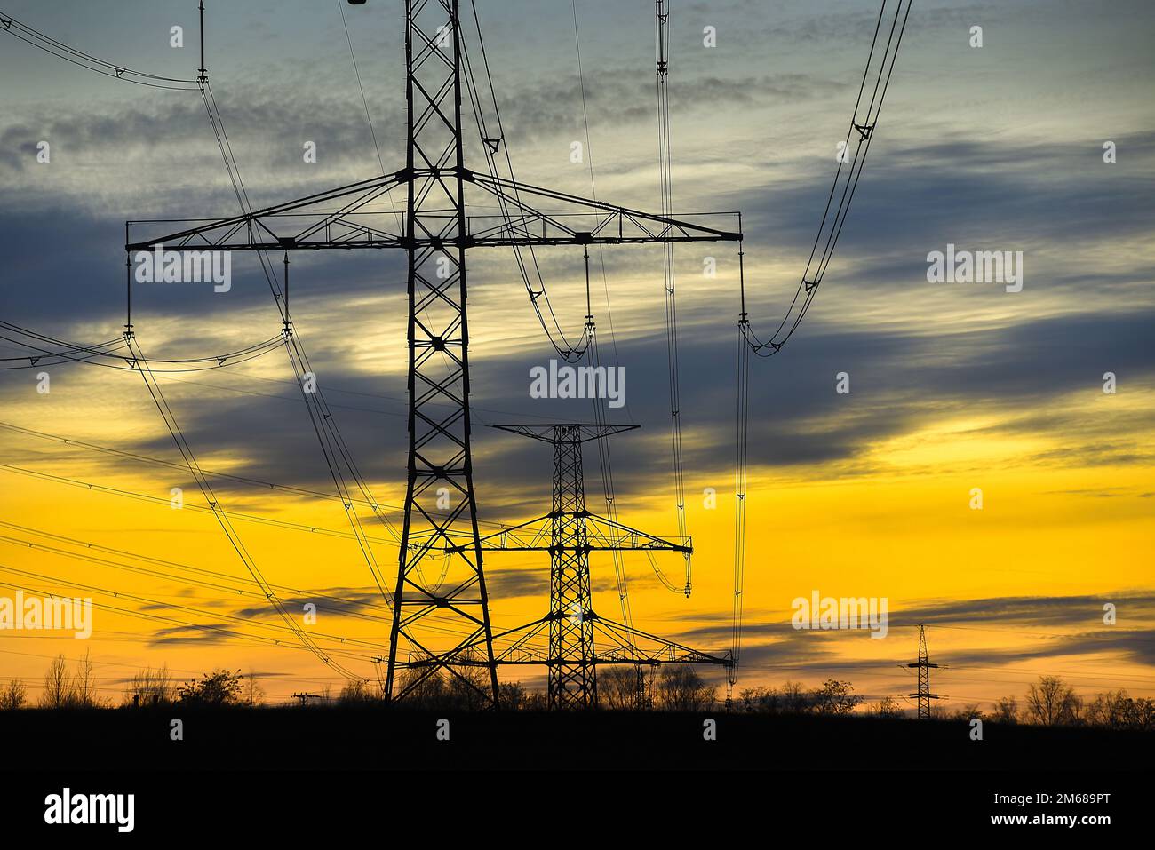 L'anno 2022 nel settore dell'energia è stato influenzato dalla guerra in Ucraina, che ha dimostrato la dipendenza della Repubblica Ceca dalle forniture di energia dalla Russia e ha portato a un Foto Stock