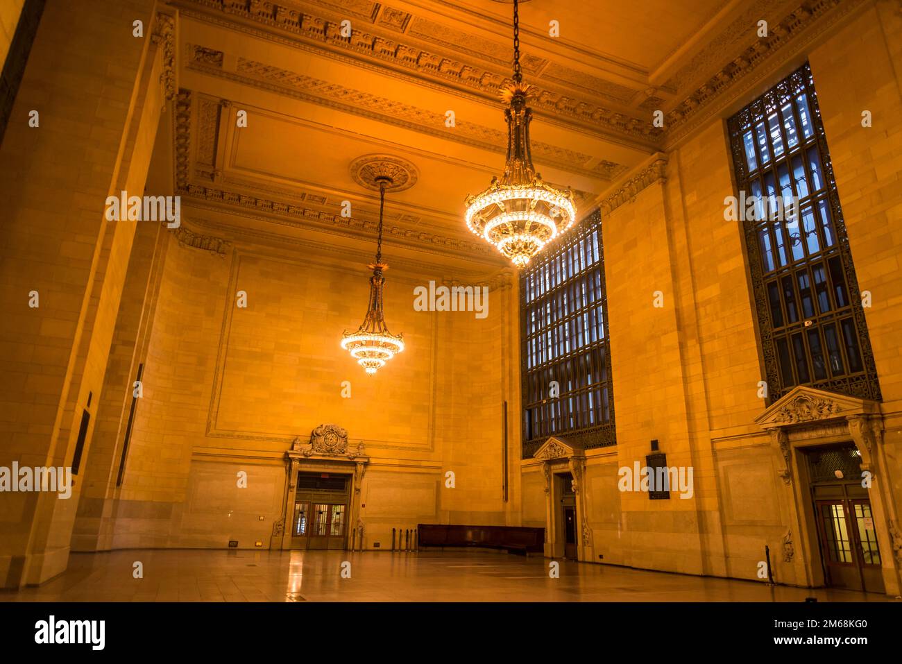 Grand Central Terminal, l'iconico terminal ferroviario dei pendolari situato in 42nd Street e Park Avenue a Midtown Manhattan, New York City, USA Foto Stock