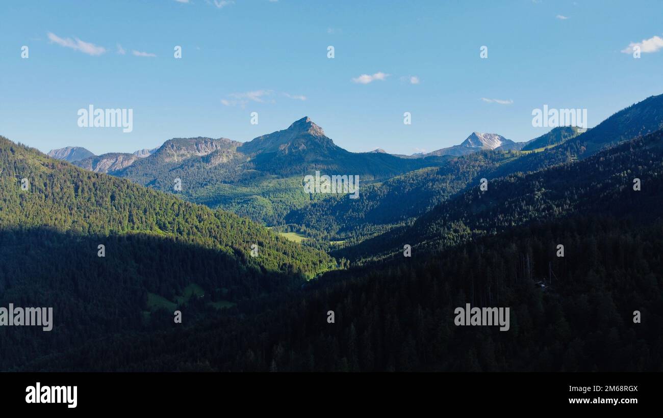 Bavaria Montagne Pfronten Foto Stock