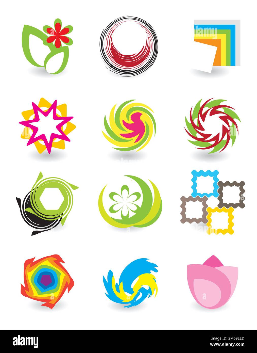 Elementi per la progettazione Foto Stock