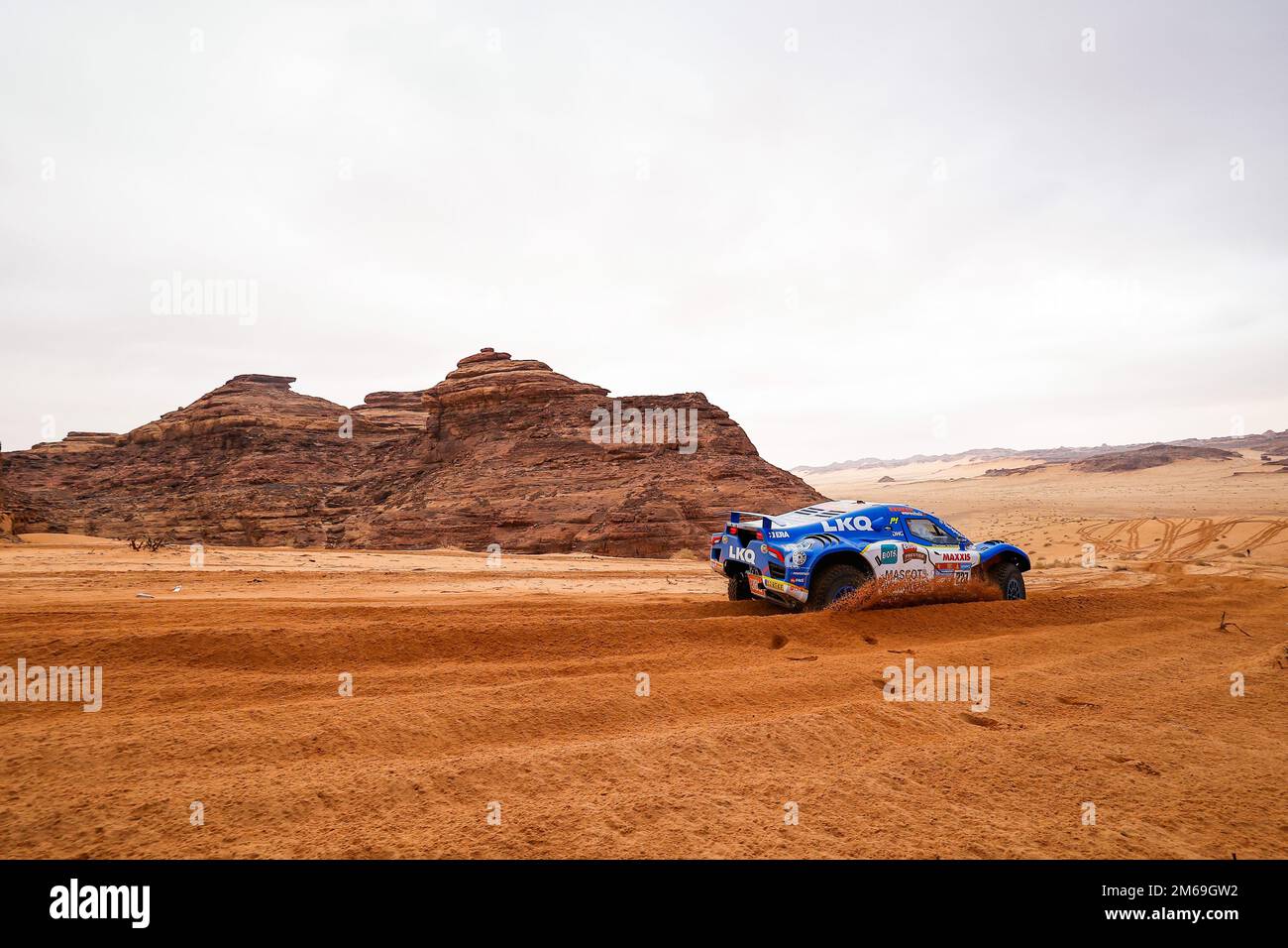 227 CORONEL Tim (nld), CORONEL Tom (nld), Coronel Dakar Team, Century, Auto, Azione durante la fase 3 della Dakar 2023 tra al-'Ula e Hail, il 3rd gennaio 2023 a Hail, Arabia Saudita - Foto: FR..d..ric le Floc...h/DPPI/LiveMedia Foto Stock