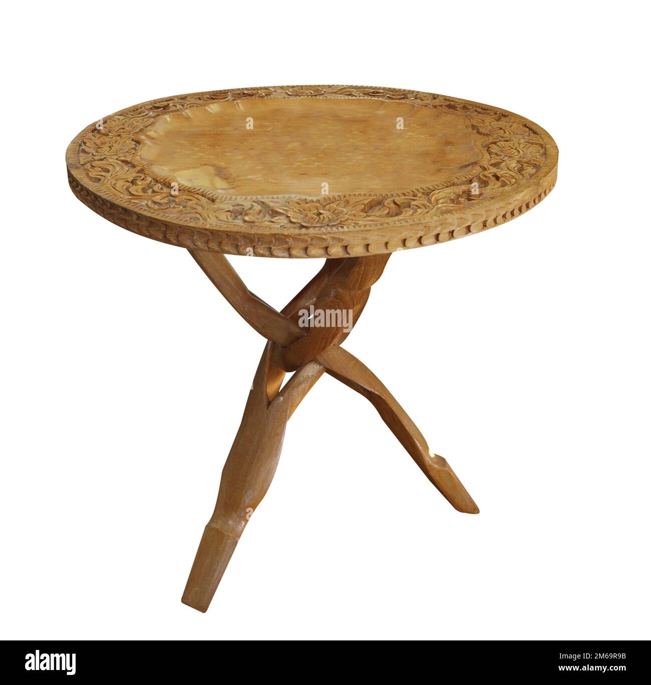 Antico tavolo di legno Foto Stock