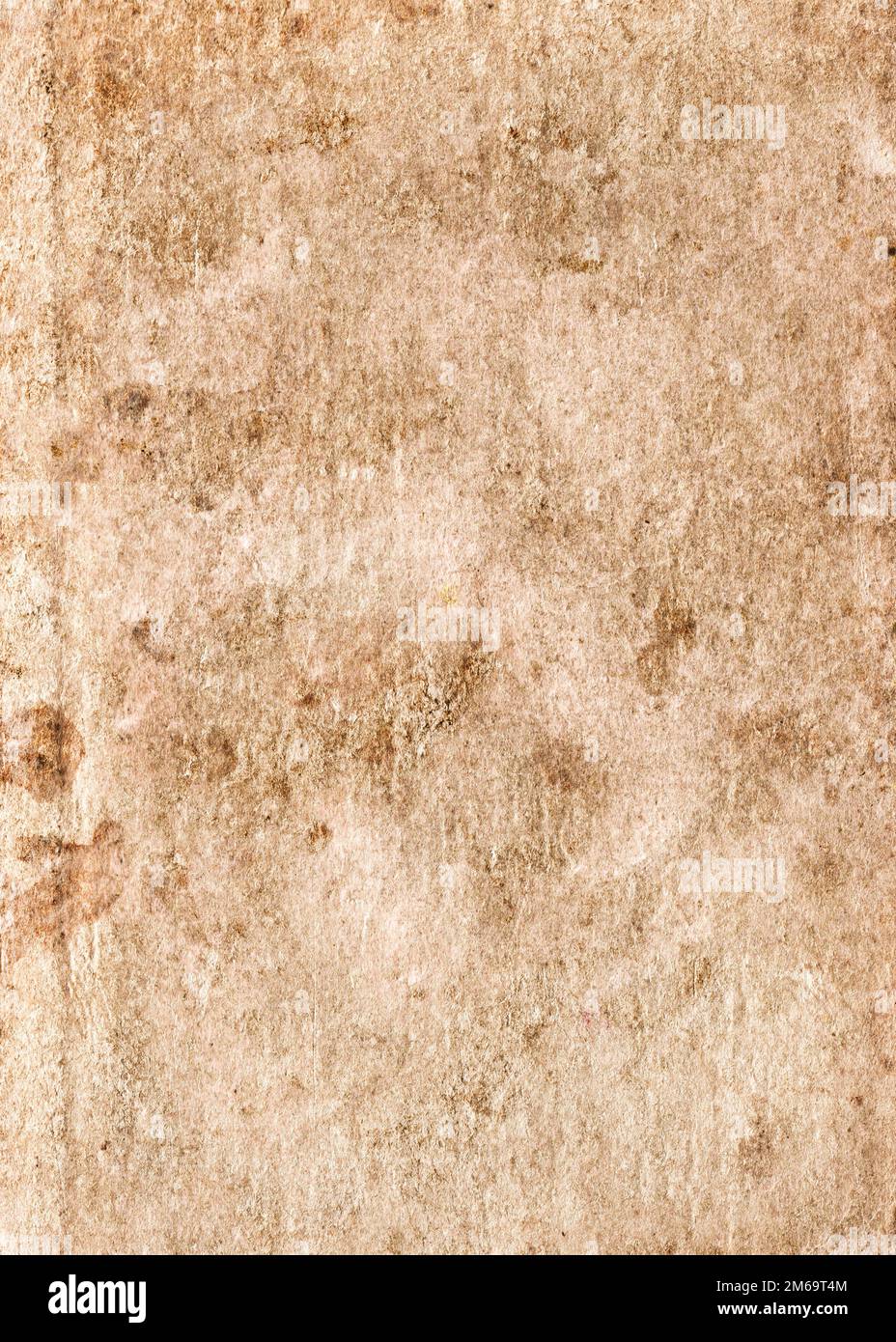 Carta vecchia che si rompe con crepe e graffi Foto Stock