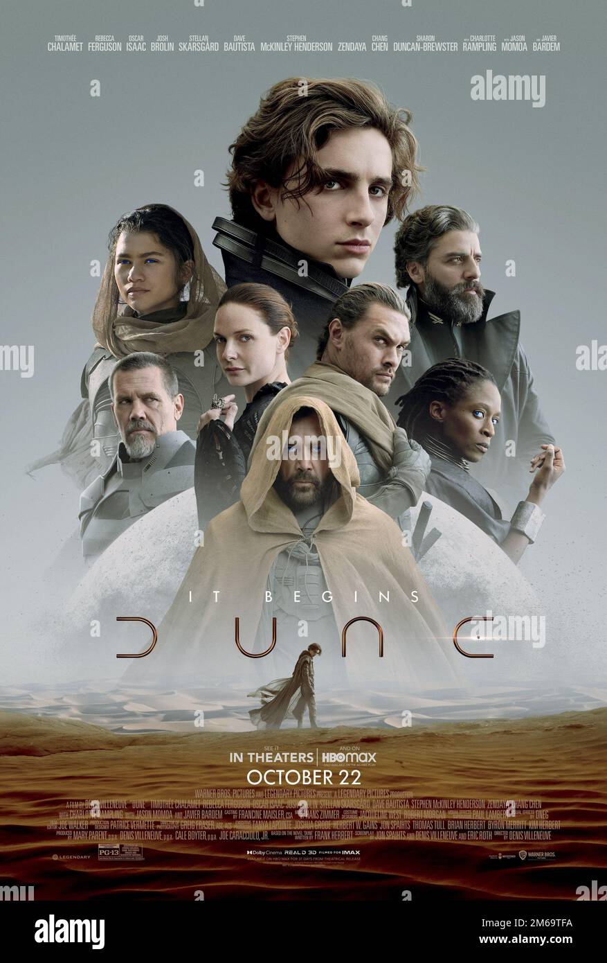 Poster del film Dune Foto Stock