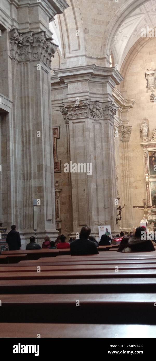 Eglise de la Purisima, Salamanque, Espagne Foto Stock