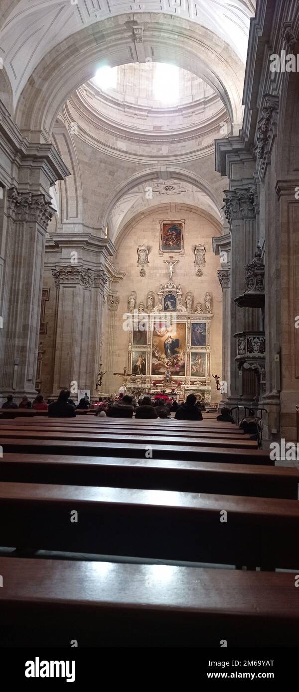 Eglise de la Purisima, Salamanque, Espagne Foto Stock