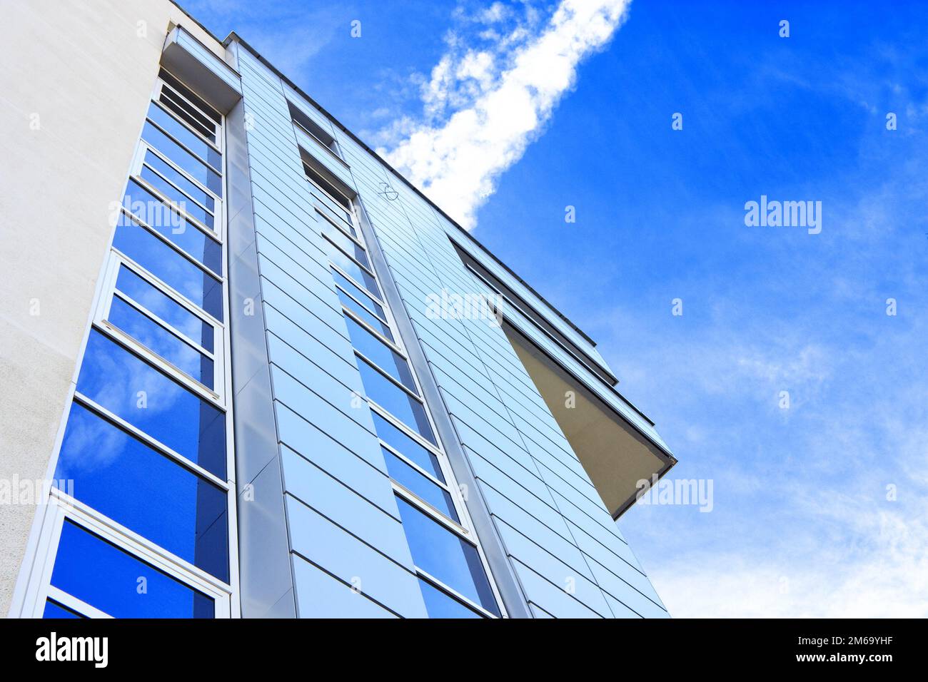 Edificio moderno Foto Stock