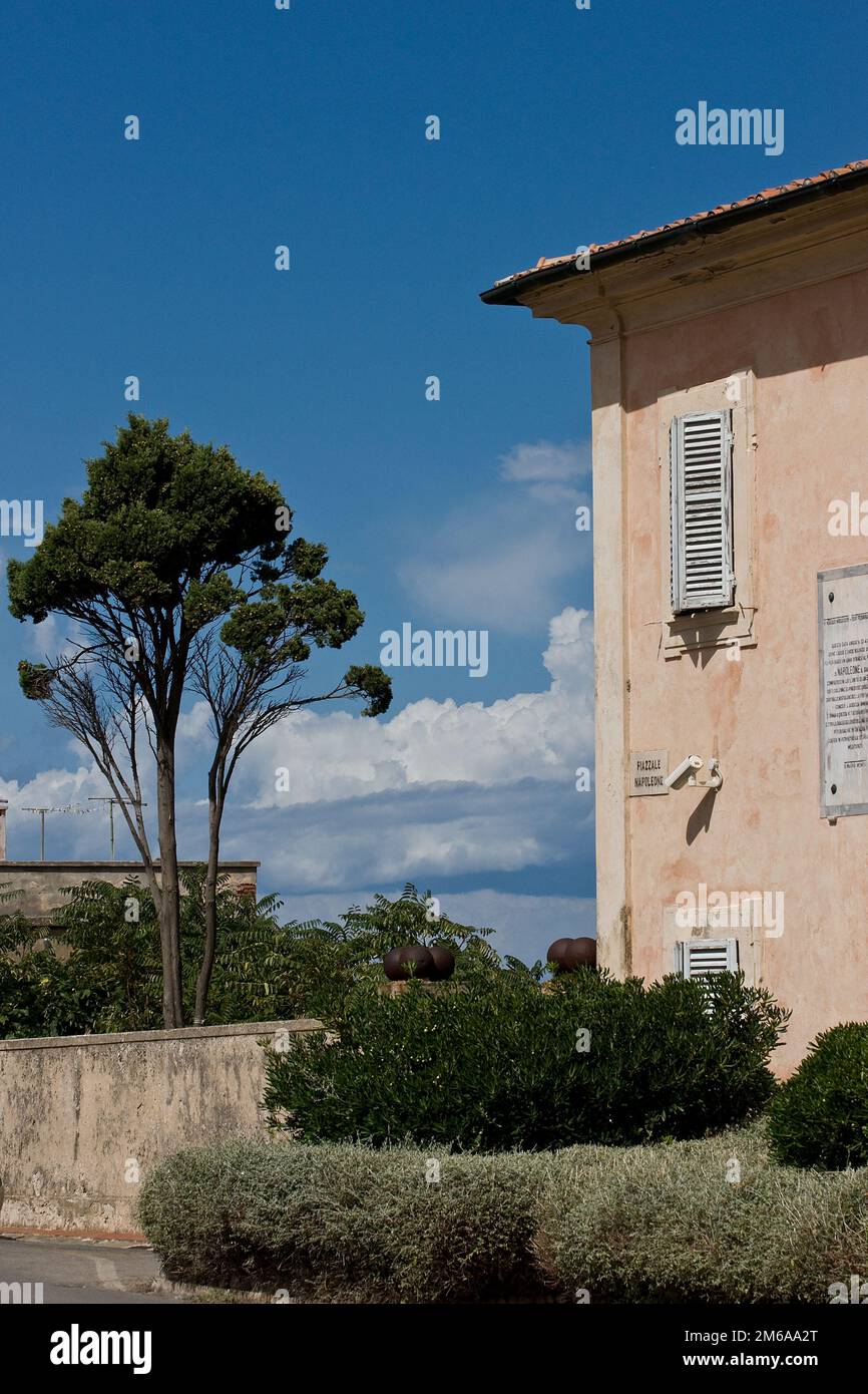 Napoleoni domicile sull'isola d'Elba Foto Stock