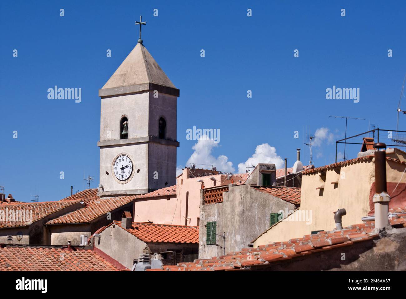 Capoliveri sull'isola d'Elba II Foto Stock