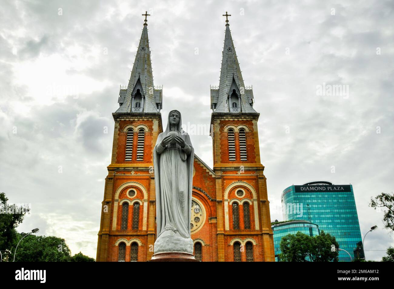 Business center nella città di ho Chi Minh in Vietnam Saigon Foto Stock