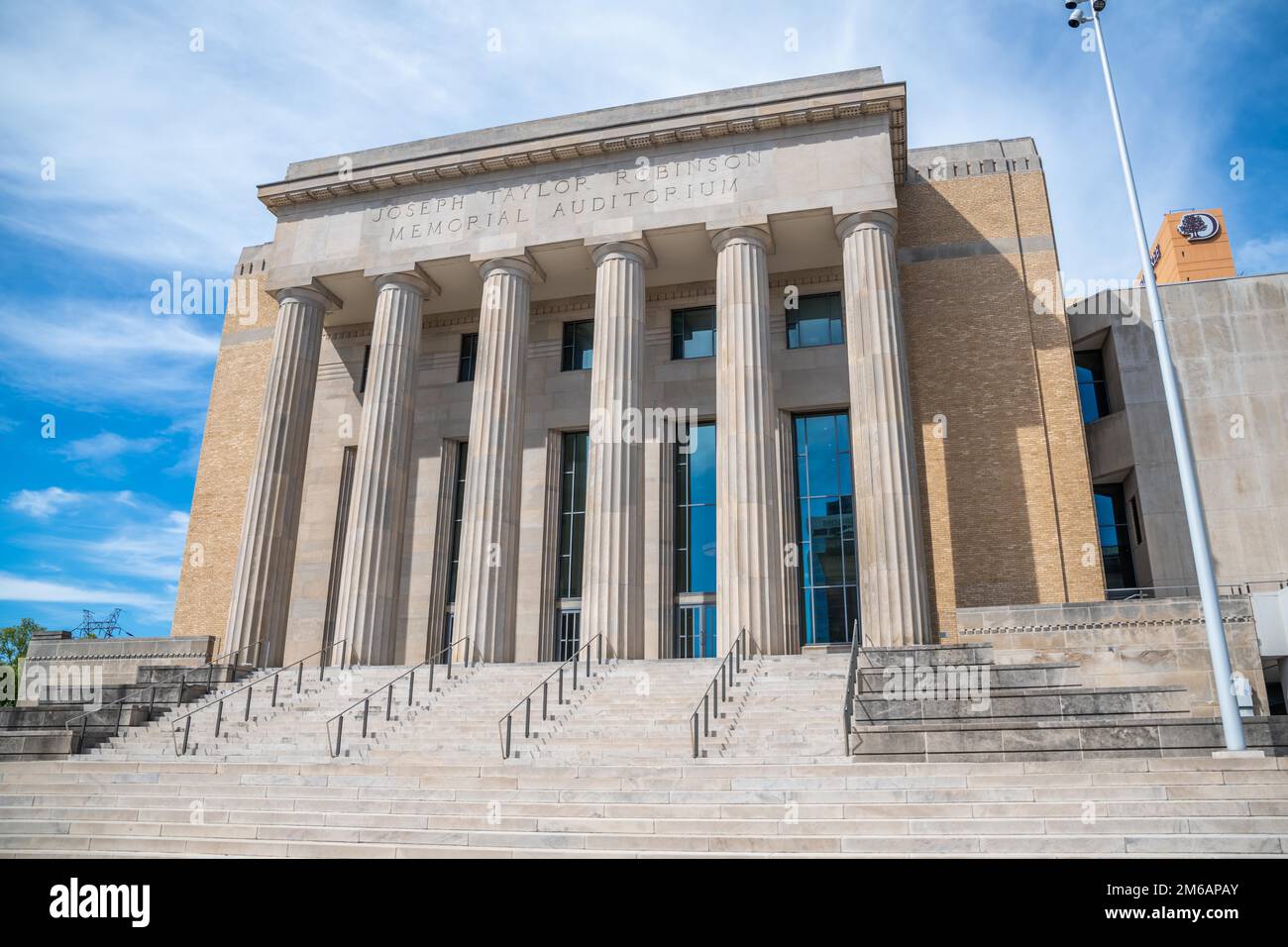 Uno spazio per spettacoli, convegni ed esposizioni a Little Rock, Foto Stock