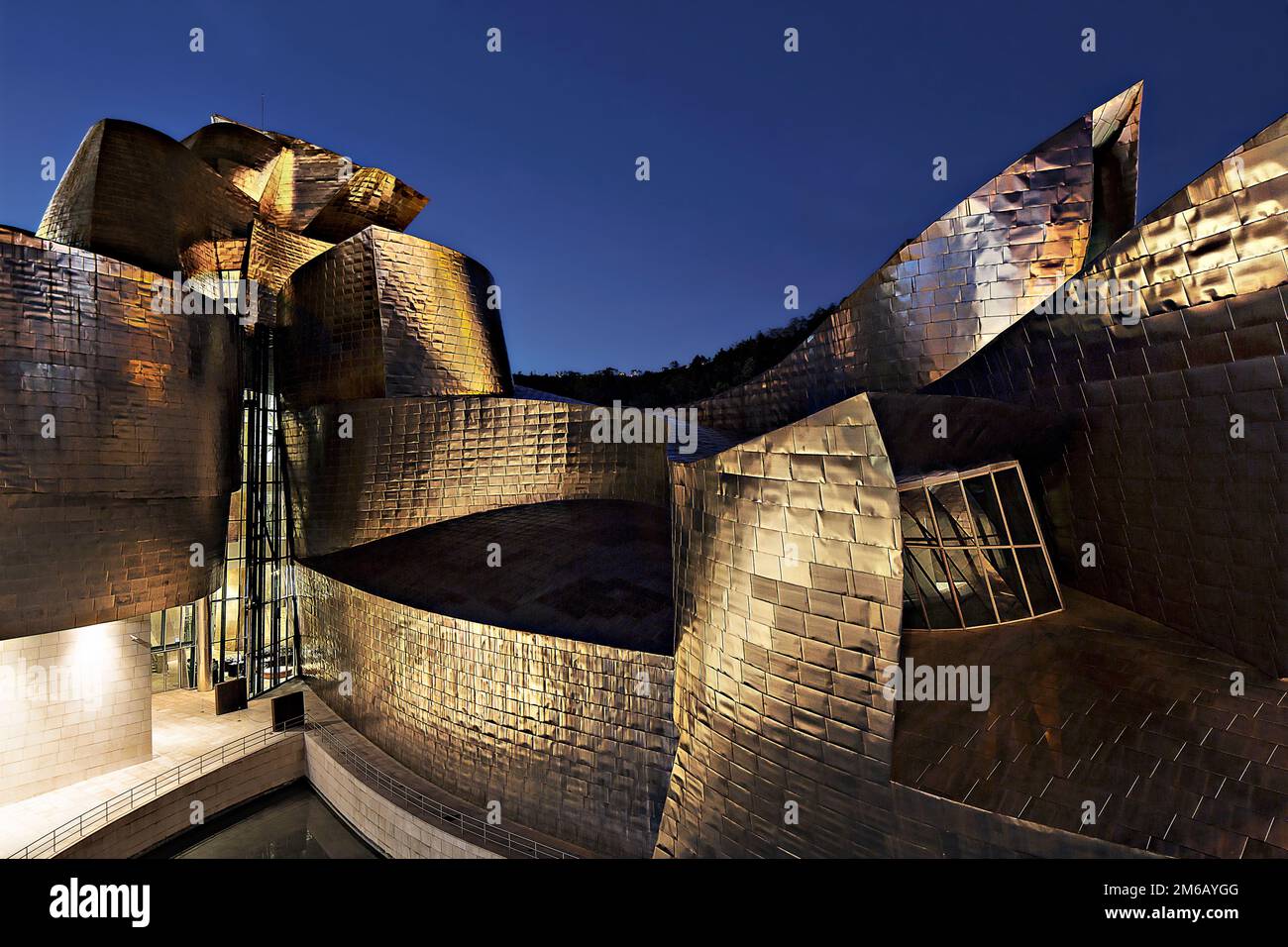 Museo Guggenheim, Bilbao, Paesi Baschi Foto Stock