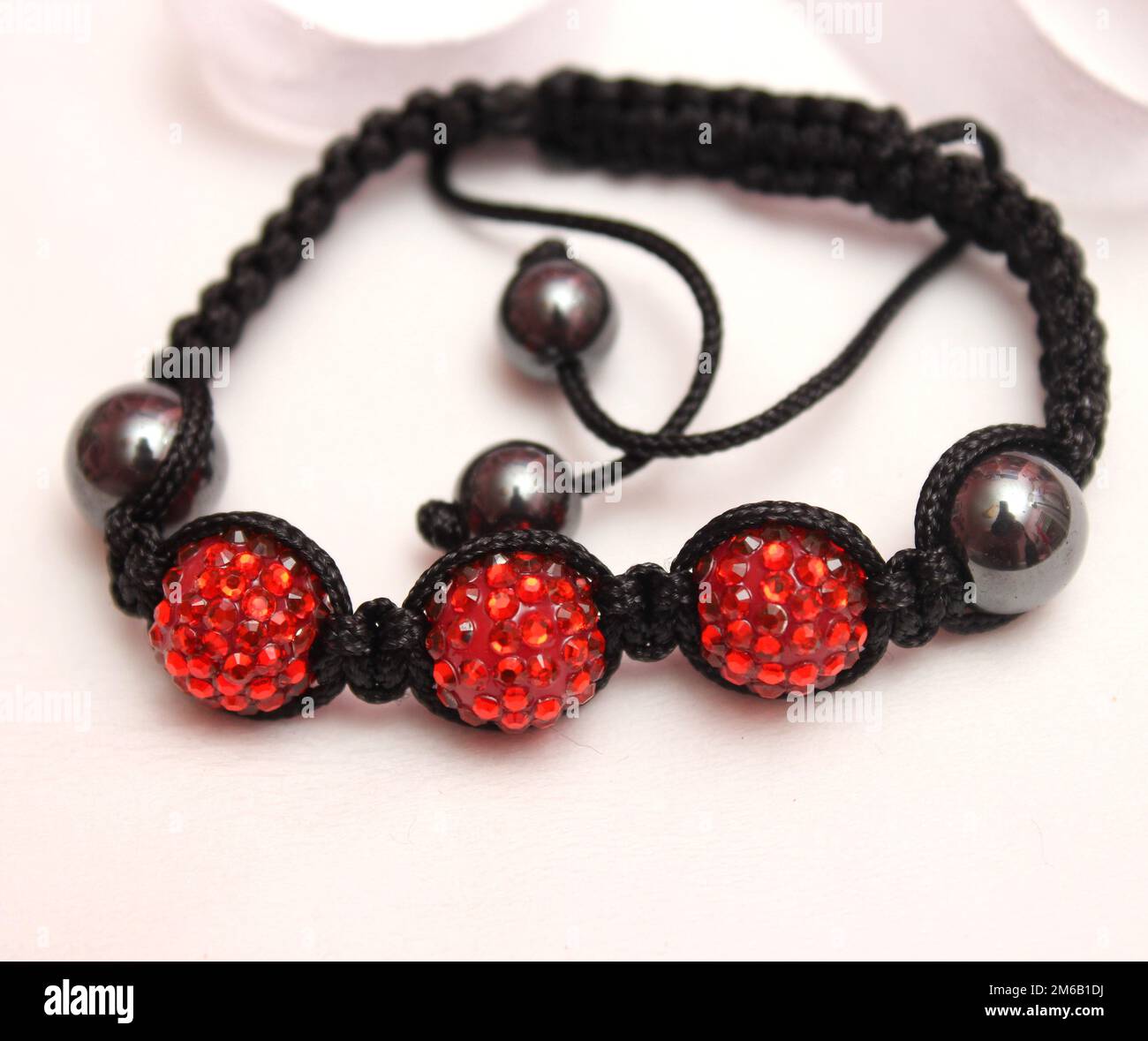 Bracciale Shamballa Foto Stock