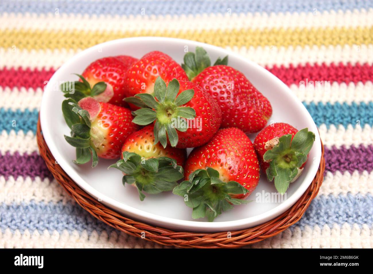 Fragole Foto Stock