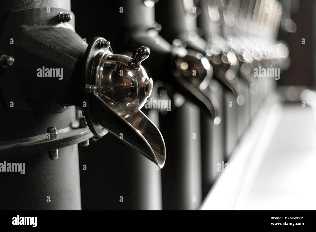 Nella tostatura del caffè Foto Stock