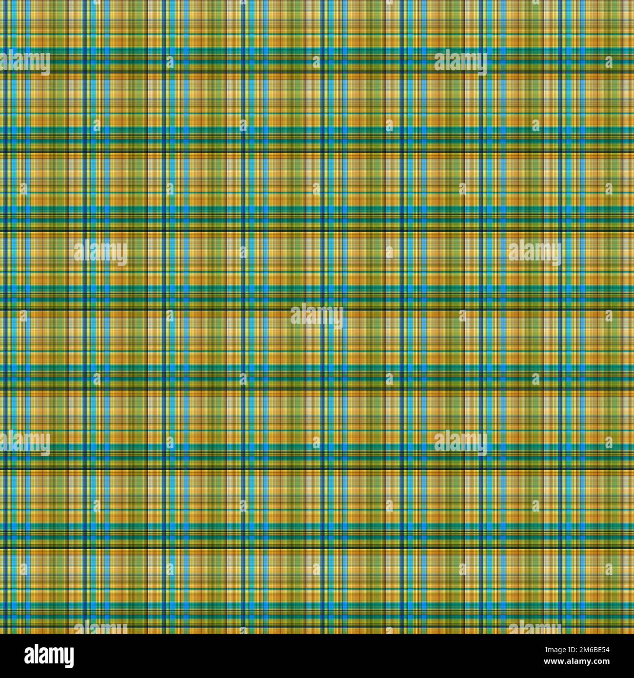 Di Tartan plaid pattern Foto Stock