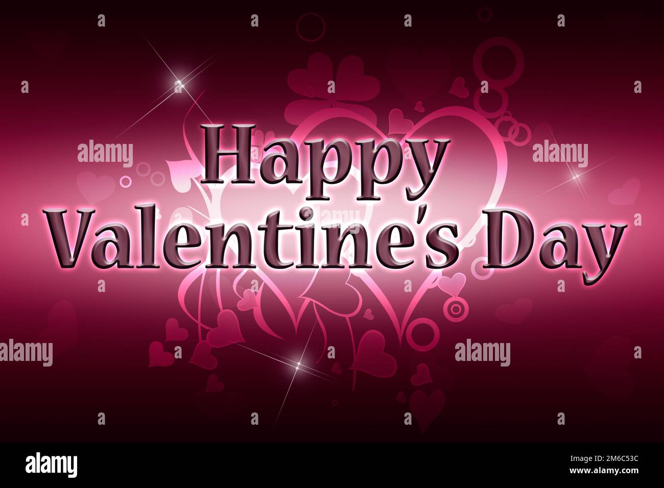 Buon San Valentino Foto Stock