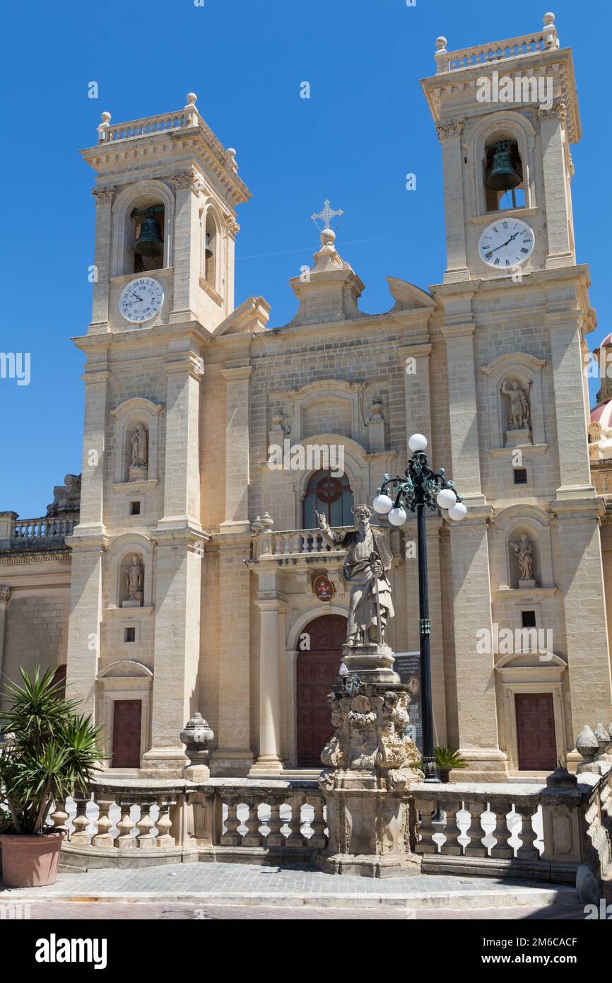 Chiesa di San Filippo d'Agira Zebbug Malta Foto Stock