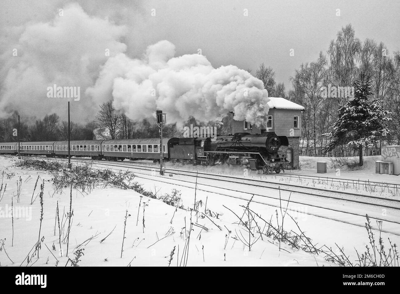 20 anni di 'Rodelblitz' Nostaglic-Train Foto Stock