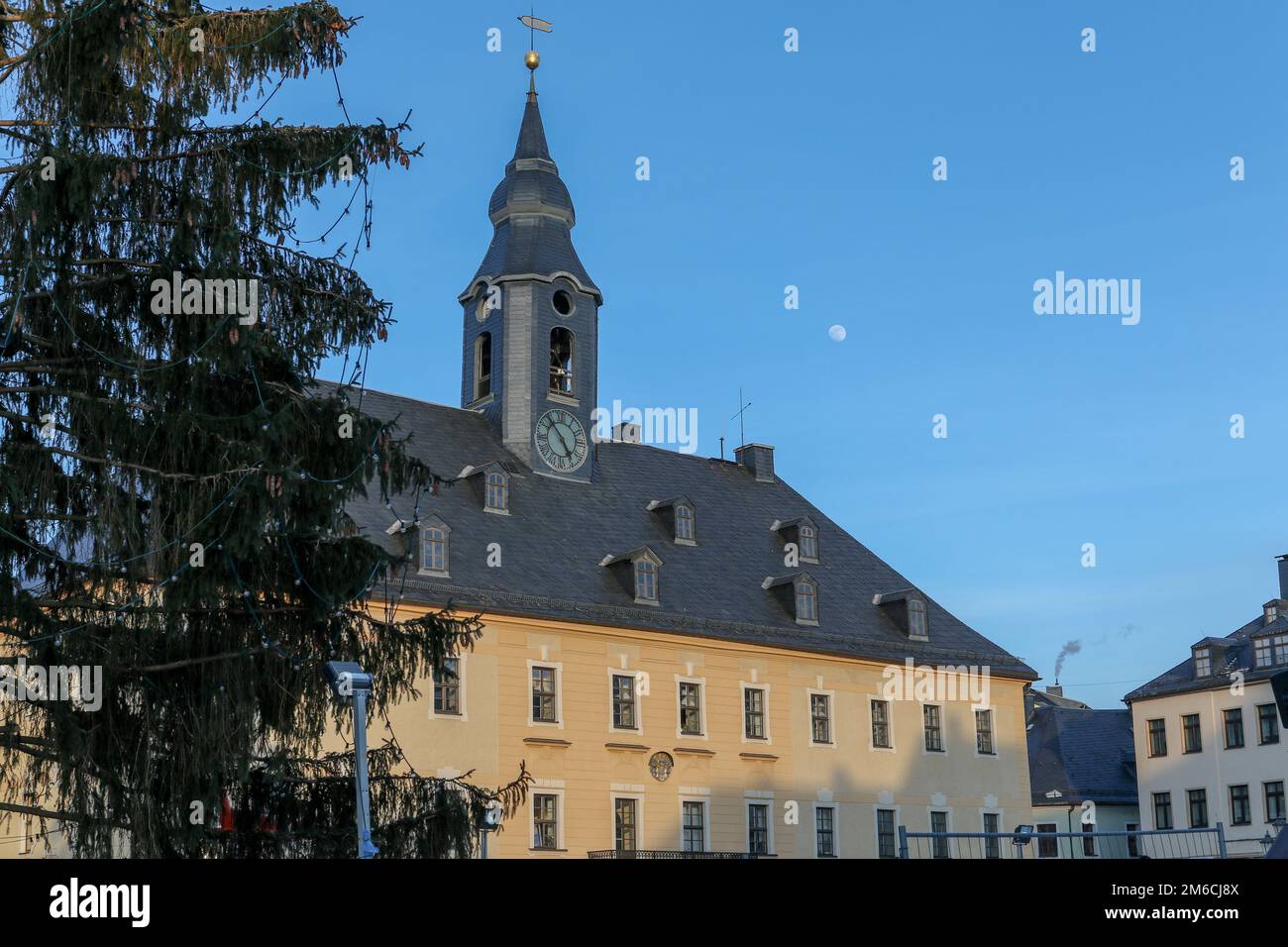 Municipio di Annaberg-Buchholz Foto Stock